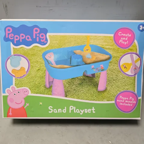 BOXED PEPPA PIG SAND AND WATER TABLE