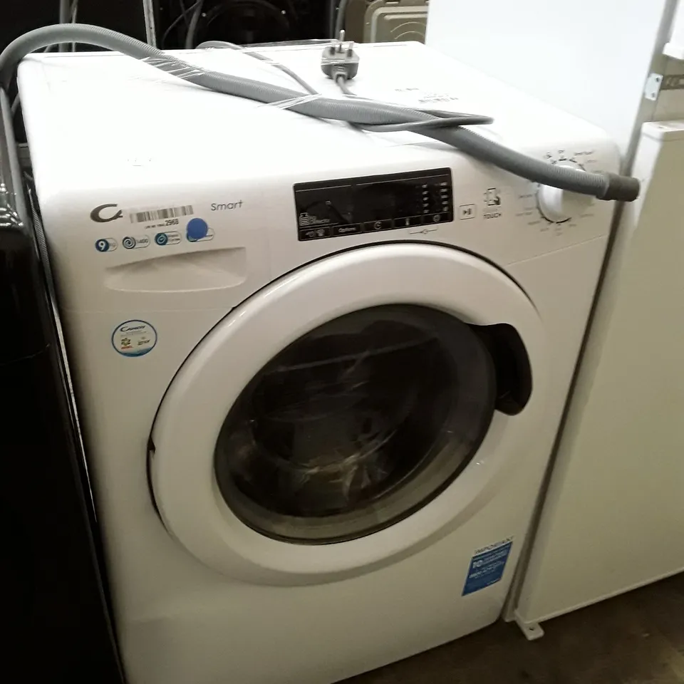 CANDY 9KG FREESTANDING WASHING MACHINE IN WHITE, MODEL: CS149TW4/1-80