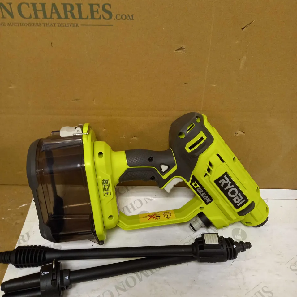 RYOBI EZCLEAN CORDLESS PRESSURE WASHER