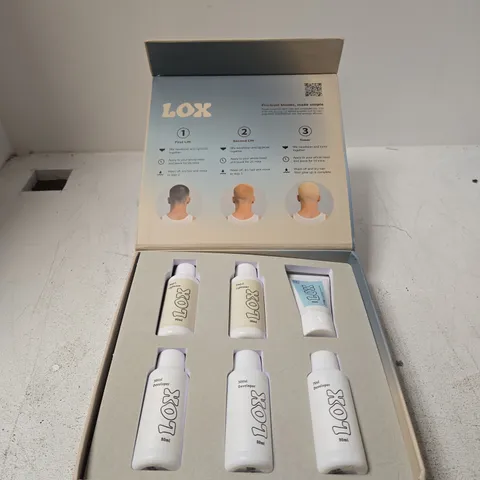 LOX PRO-LEVEL BLONDE HAIR COLOUR KIT – BOXED