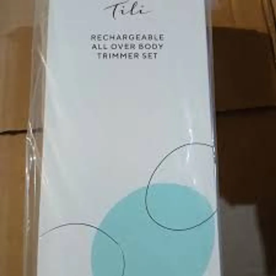 TILI RECHARGEABLE ALL OVER BODY TRIMMER SET