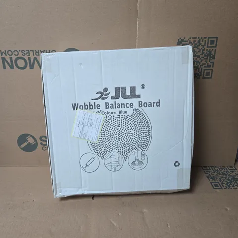 JLL BLUE WOBBLE BALANCE BOARD BOXED