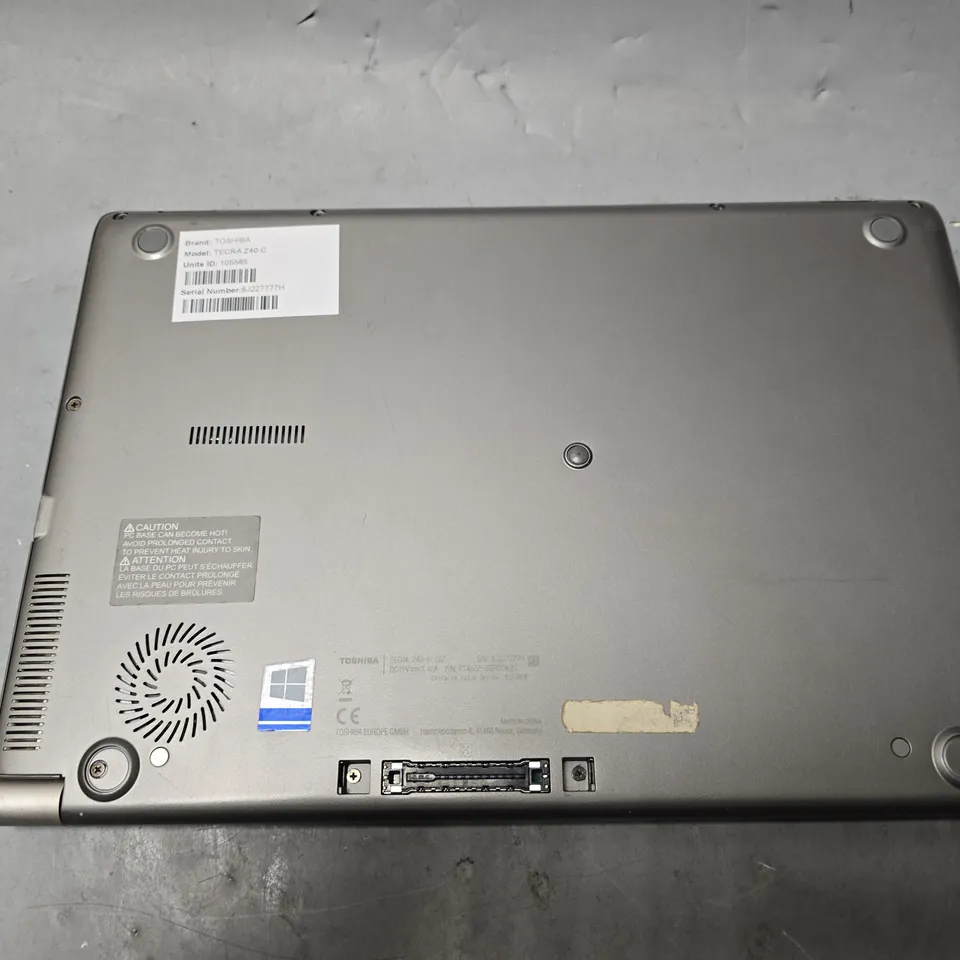 TOSHIBA TECRA Z40-C LAPTOP 