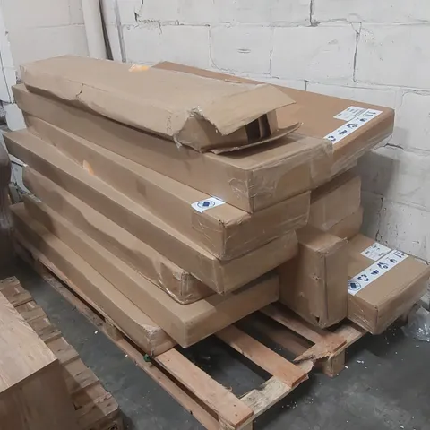 PALLET CONTAINING A LARGE QUANTITY OF ASSORTED EMMA BED PARTS