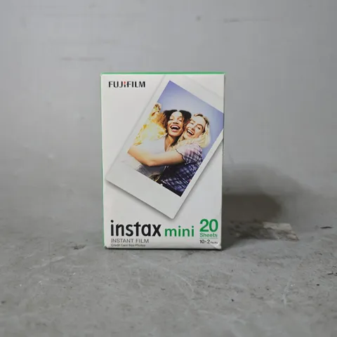 FUJIFILM INSTAX MINI INSTANT PICTURE FILM 20 SHEETS