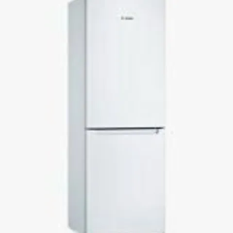 BOXED BOSCH KGN27NWEAG SERIES 2 55CM FROST FREE FRIDGE FREEZER - WHITE, 1.82M 