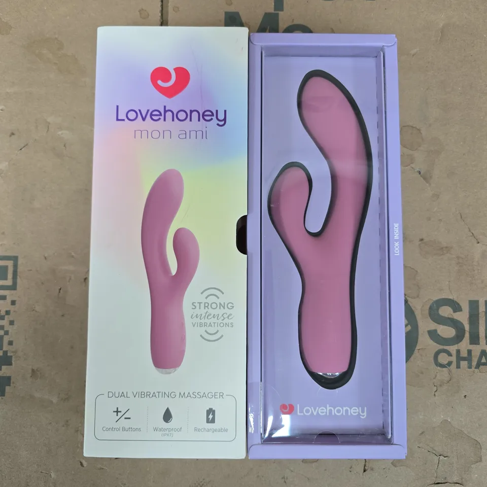 BOXED LOVEHONEY MON AMI DUAL VIBRATING MASSAGER