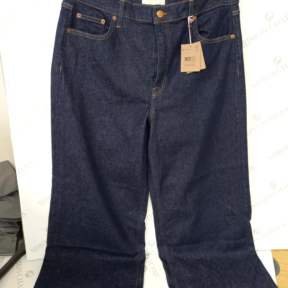 BODEN WIDE LEG HIGH RISE JEANS - W32 L32