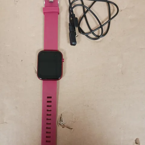 RELFLEX ACTIVE SERIES 12 BERRY STRAP SMART WATCH