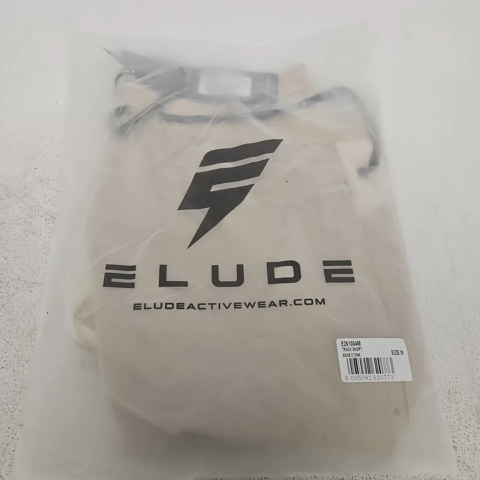ELUDE TRACK SHORT – BEIGE 2 TONE – SIZE M