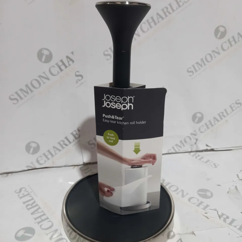 JOSEPH JOSEPH PUSH AND TEAR KITCHEN ROLL HOLDER