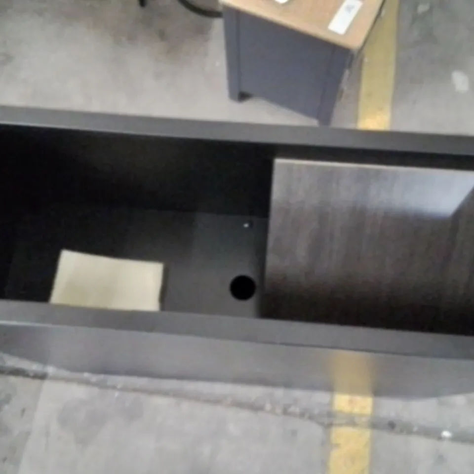 GALVANISED MATT BLACK TOUGH PLANTER 90X82CM