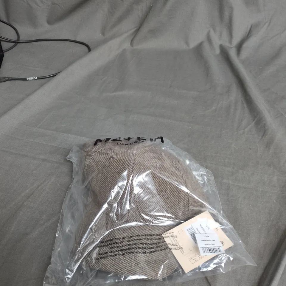 ME+EM BASEBALL CAP – MOCHA TWILL, O/S