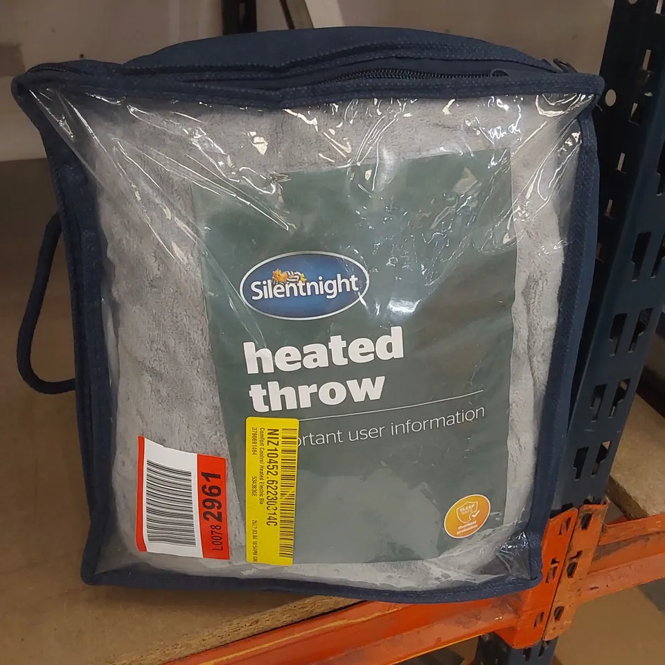 BAGGED SILENTNIGHT COMFORT CONTROL HEATED ELECTRIC BLANKET 