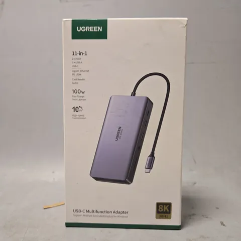 BOXED UGREEN 11 IN 1 USB-C MULTIFUNCTION ADAPTER