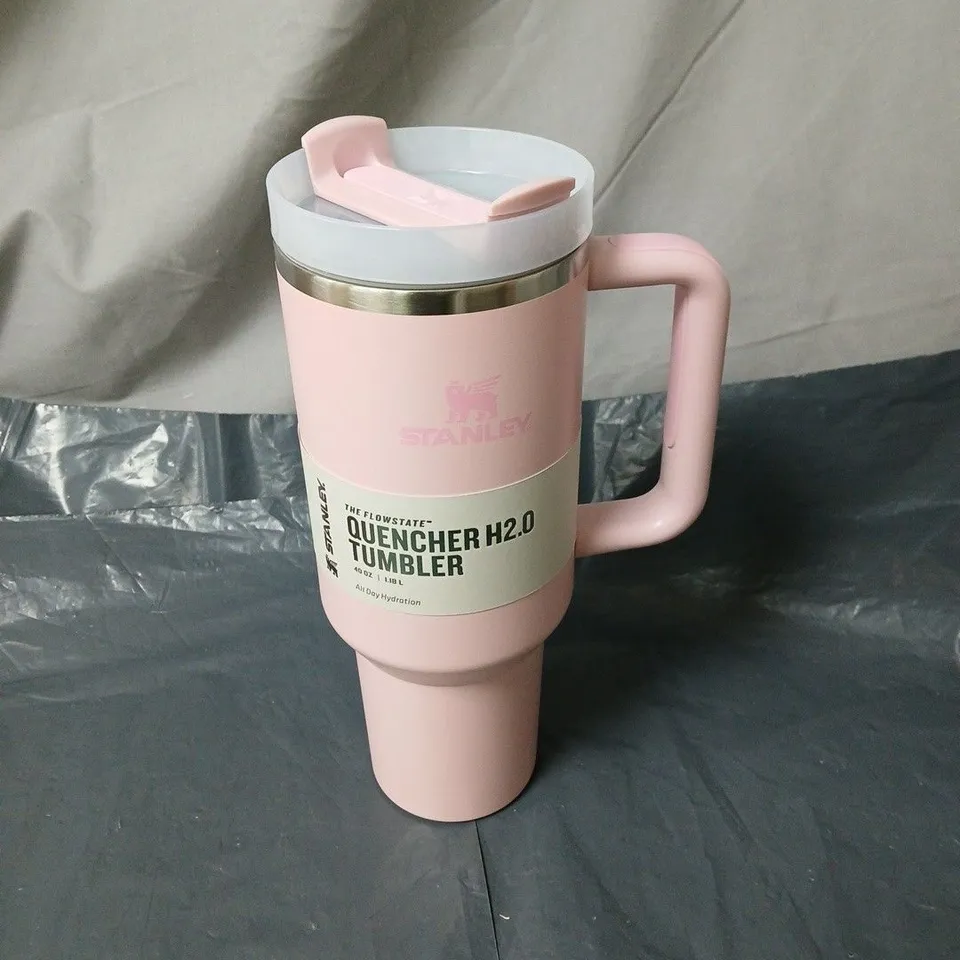 STANLEY QUENCHER H2.0 TUMBLER - PINK, 40 OZ, WITH LID