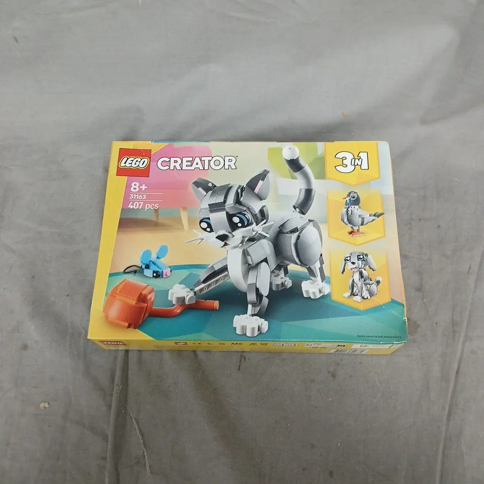 LEGO CREATOR 3-IN-1 PLAYFUL CAT SET 31163 – BOXED