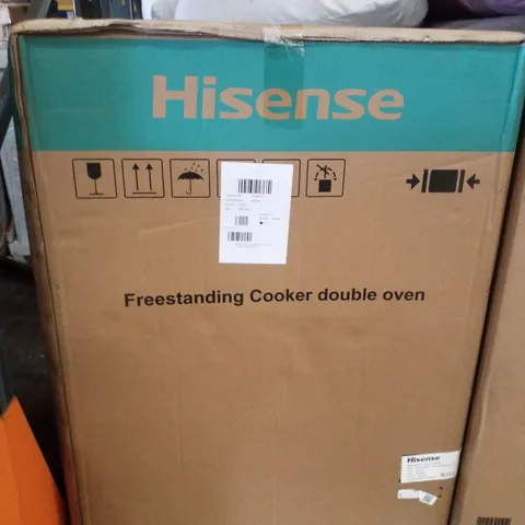 BOXED GRADE 1 HISENSE BLACK ELECTRIC COOKER HDE3211BBUK