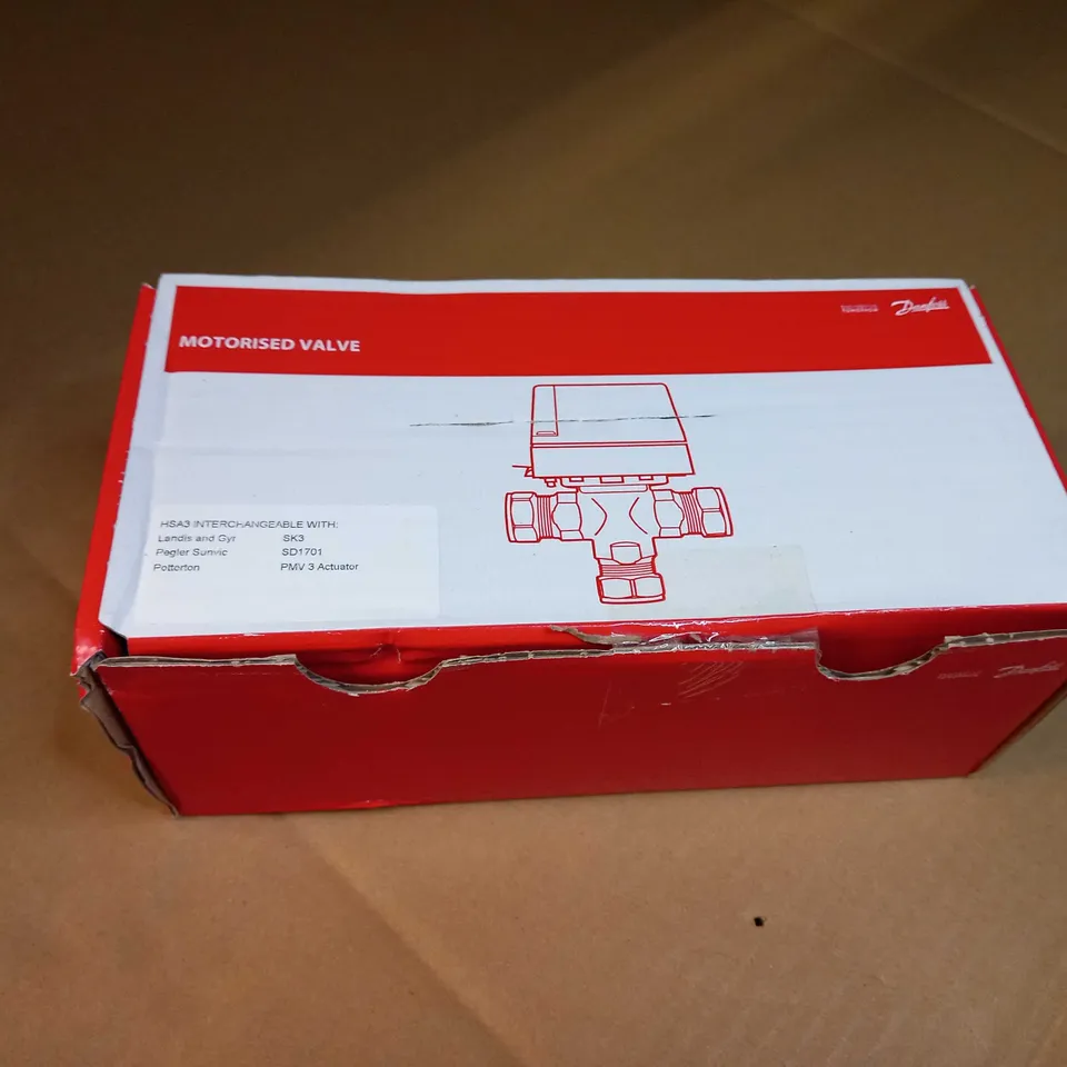 BOXED MOTORISED VALVE