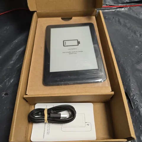 AMAZON KINDLE (PREVIOUS GENERATION) WITH BUILT-IN FRONT LIGHT, BLACK 