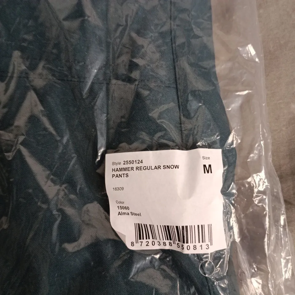 BAGGED O'NEILL HAMMER REGULAR SNOW PANTS - ALMA STEEL, SIZE M
