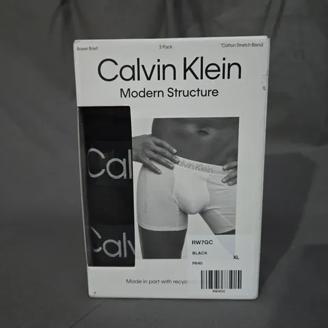 BOXED CALVIN KLEIN BOXER BRIEFS - X3 - XL