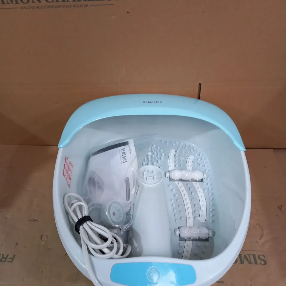 HOMEDICS LUXURY FOOT SPA RRP £54.99