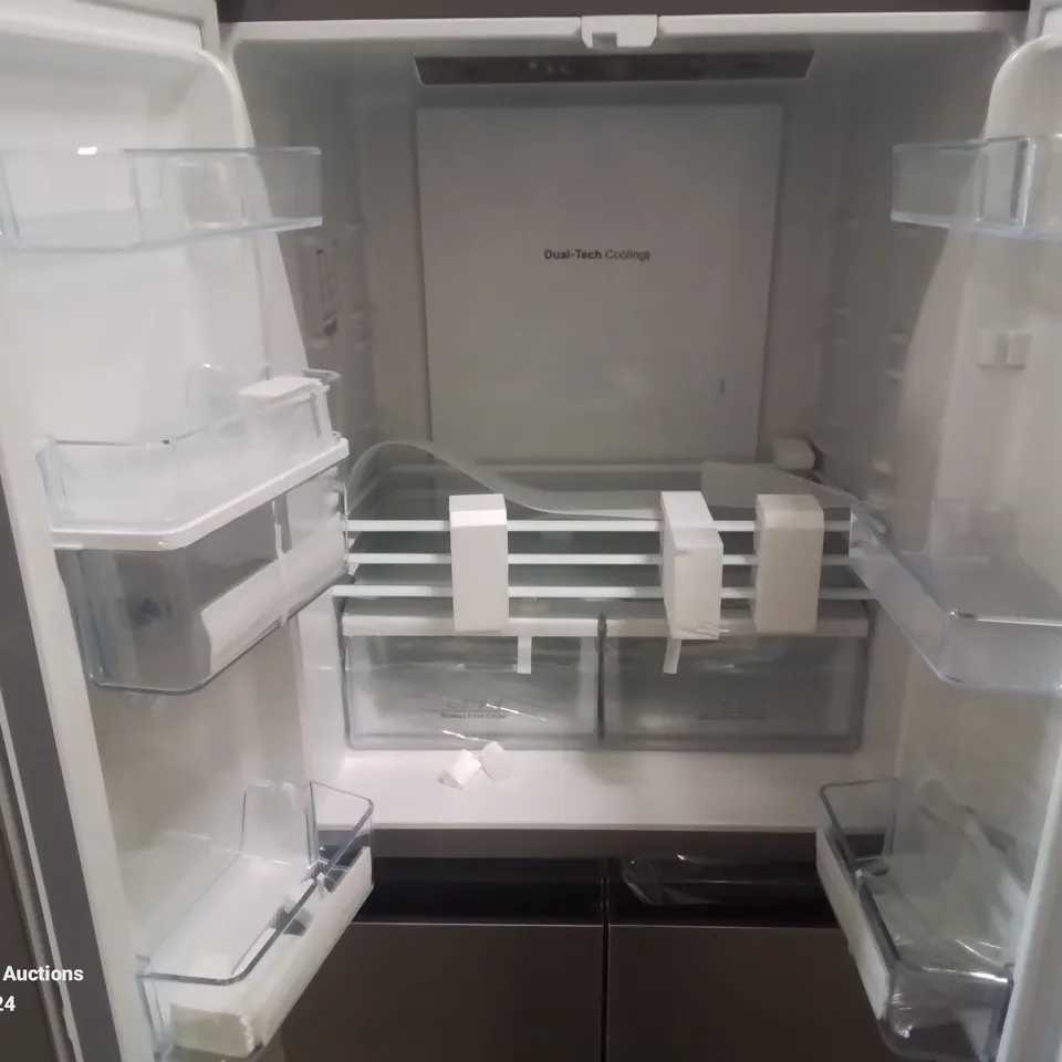HISENSE RQ560N4WCF FREESTANDING AMERICAN FRIDGE FREEZER - UNPROCESSED RAW RETURN