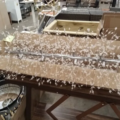 BOXED SPUTNIK STYLE CEILING LIGHT