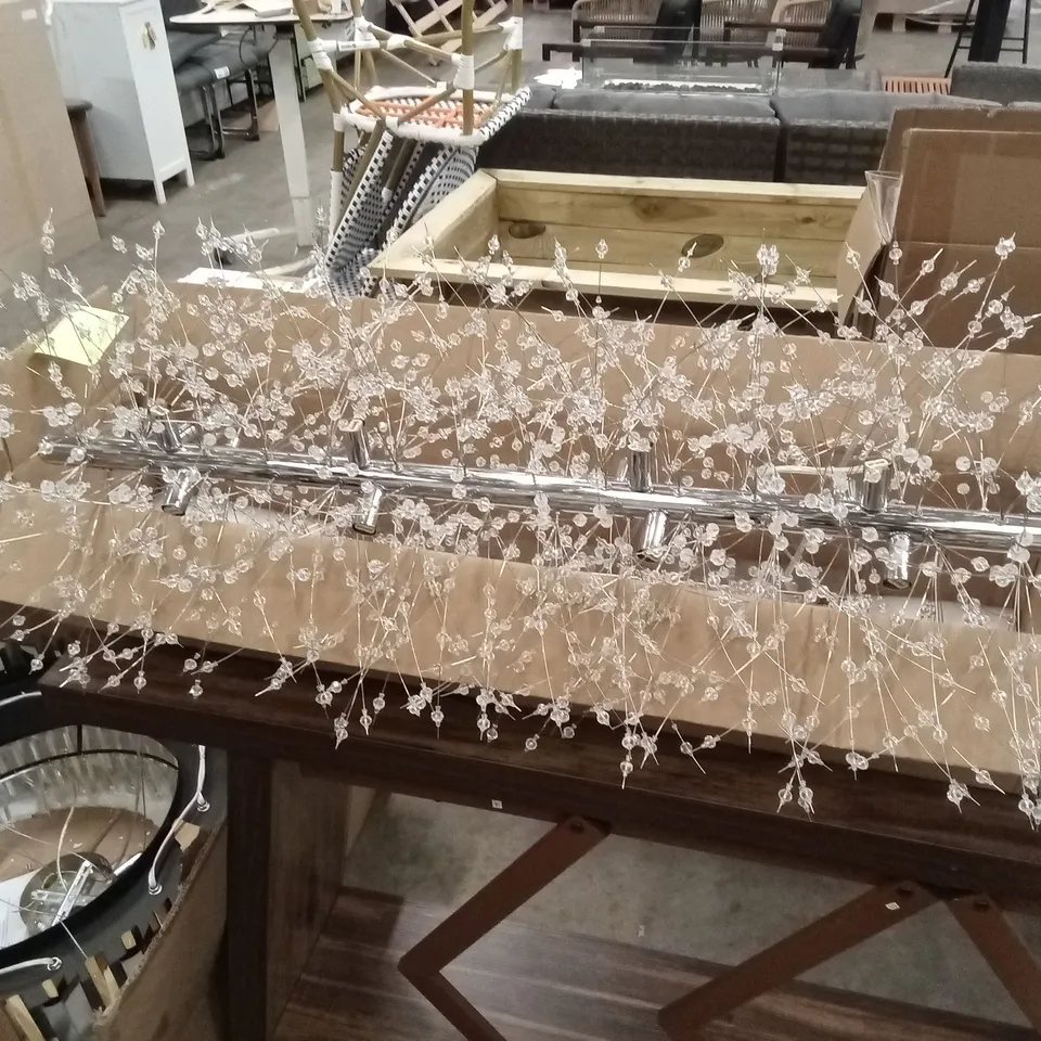 BOXED SPUTNIK STYLE CEILING LIGHT