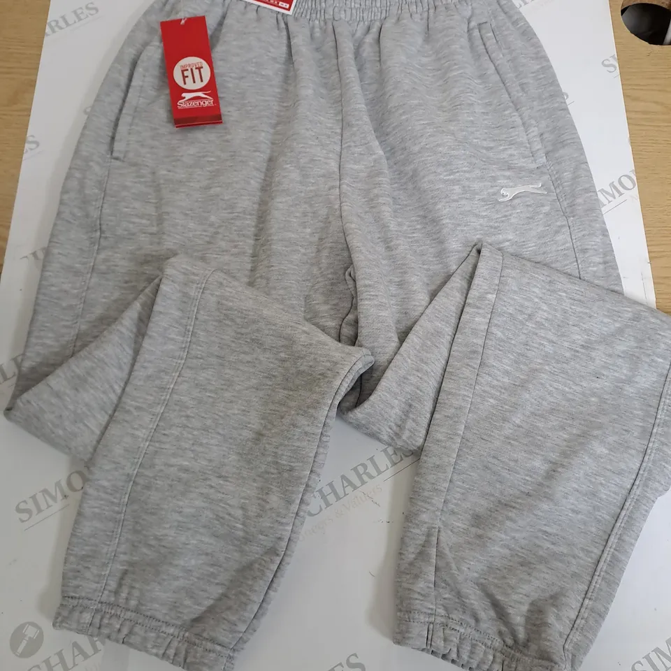 SLAZENGER GREY JOGGERS - UK M