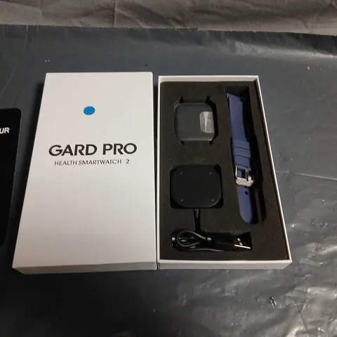 GARD PRO HEALTH SMARTWATCH 2 WITH BLUE STRAP – BOXED