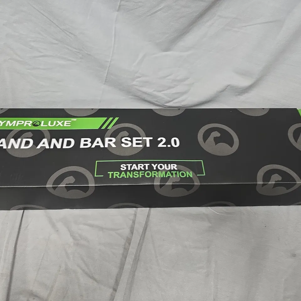 GYMPROLUXE BAND AND BAR SET 2.0 