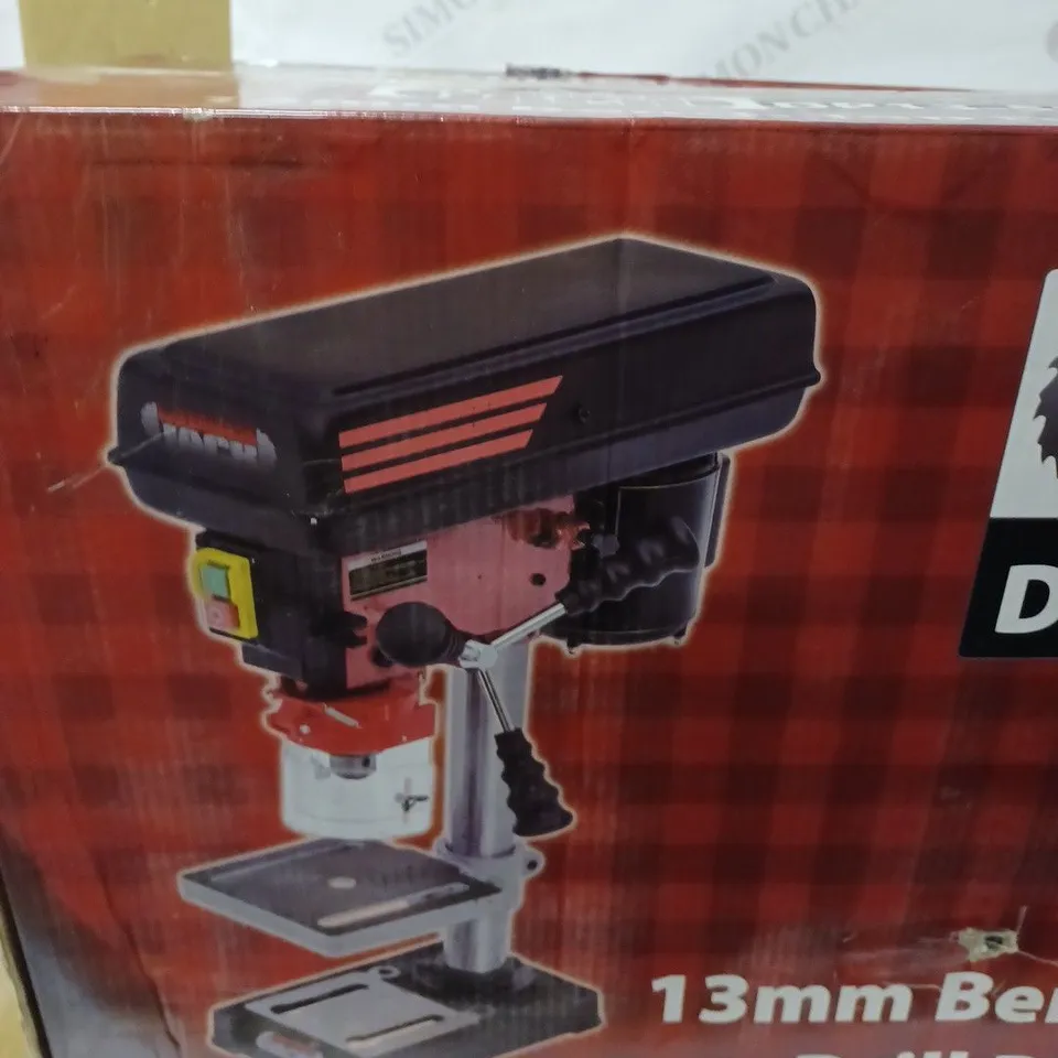 LUMBERJACK DP13 8 INCH HOBBY BENCH TOP DRILL PRESS
