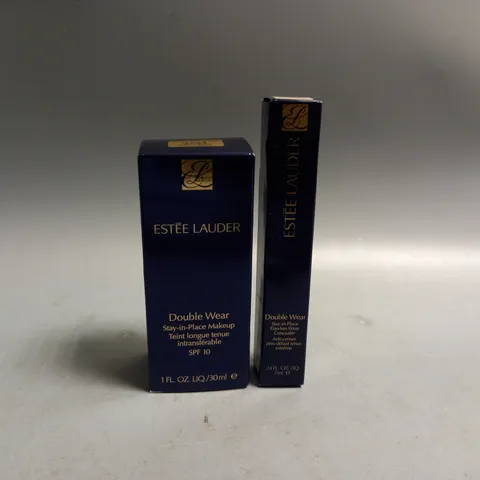 2 ESTEE LAUDER BEAUTY PRODUCTS TO INCLUDE DOUBLE WEAR STAY-IN-PLACE MAKEUP SPF10 30ML, DOUBLE WEAR STAY-IN-PLACE FLAWLESS WEAR CONCEALER 7ML 