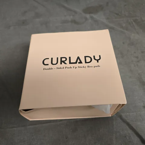 CURLADY DOUBLE-SIDED PUSH UP STICKY BRA PADS – PINK BOXED