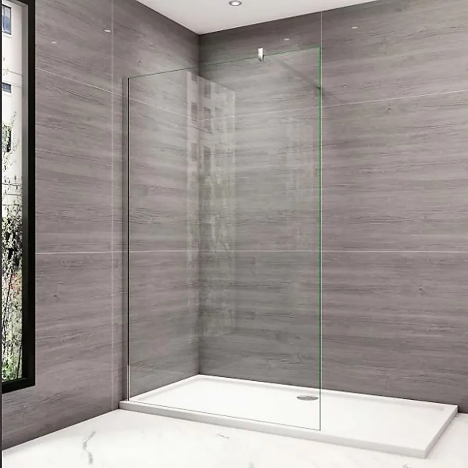 BRAND NEW BOXED LECICO WETROOM SCREEN 1200 X 1850 X 8MM