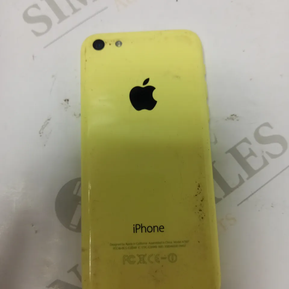 APPLE IPHONE 5C YELLOW