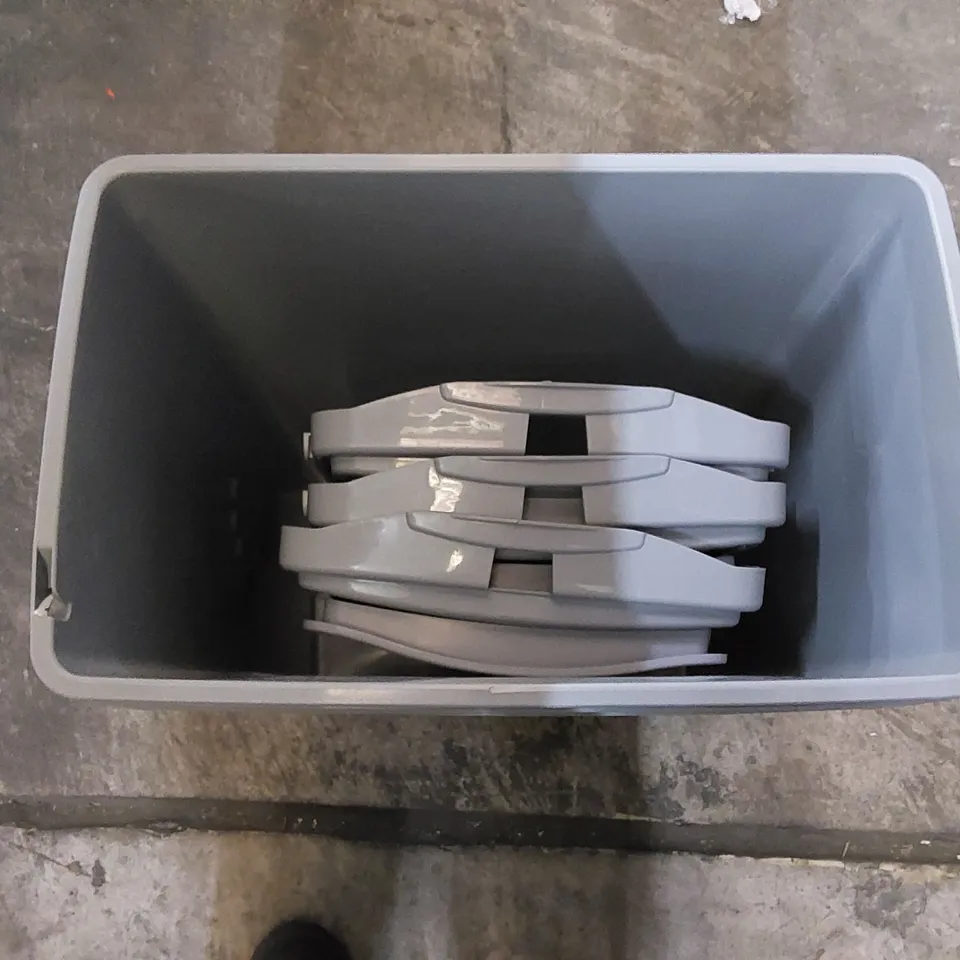 BOXED 3 PIECE SET OF RECYCLING TRASH BIN SET