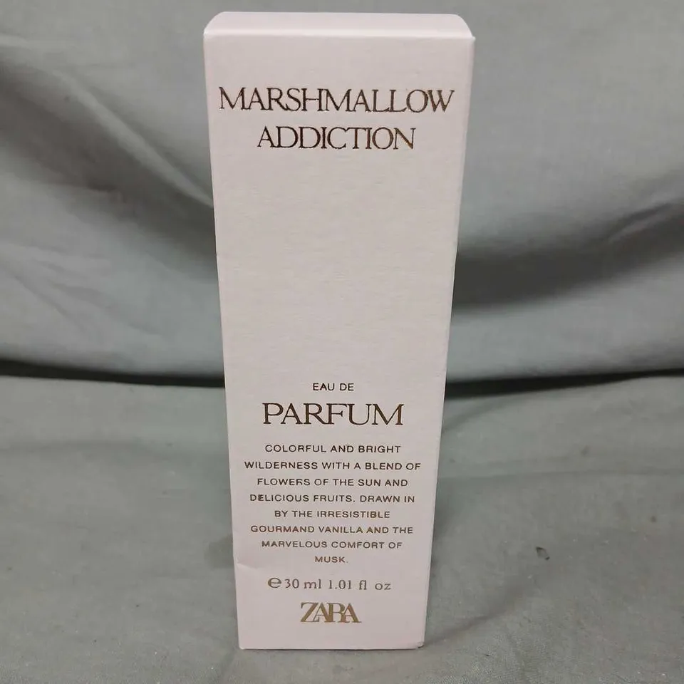 BOXED ZARA MARSHMALLOW ADDICTION EAU DE PARFUM 30ML