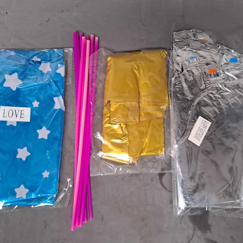 BOX OF APPROXIMATELY 30 ASSORTED DECORATIVE PARTY ITEMS IN VARIOUS STYLES AND COLOURS - COLLECTION ONLY