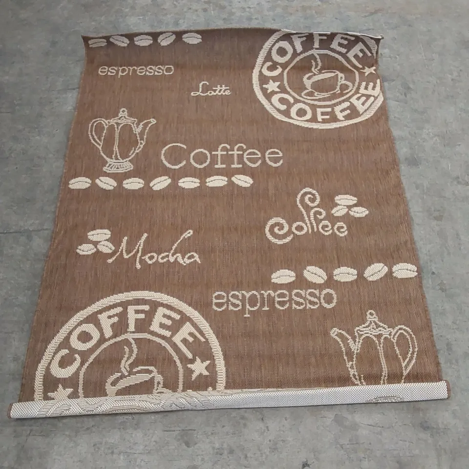 BRAND NEW PACO HOME COUNTRY AREA RUG - BROWN // SIZE: 120 X 170cm