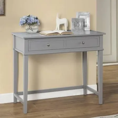 BOXED FRANKLIN WRITING DESK GREY
