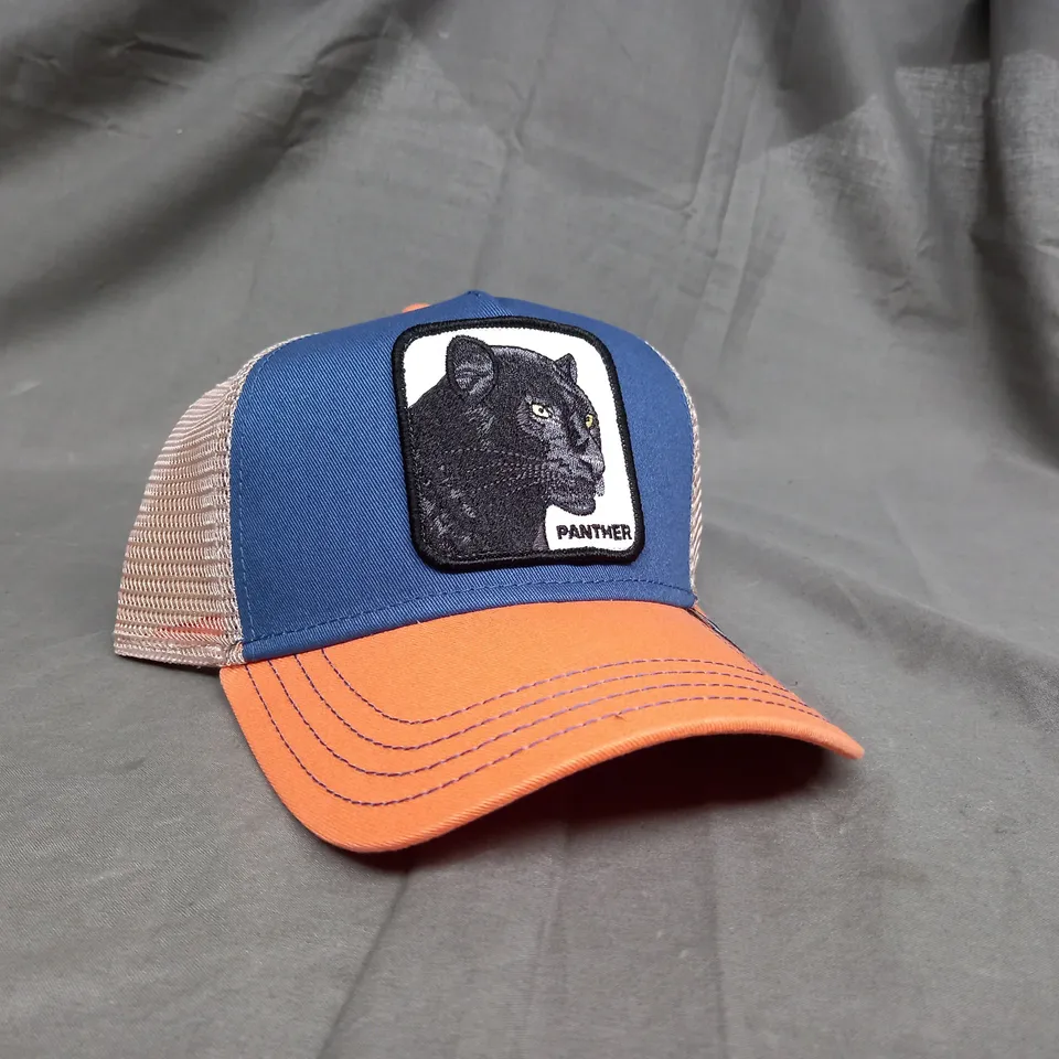 GOORIN BROS TRUCKER BLACK PANTHER CAP
