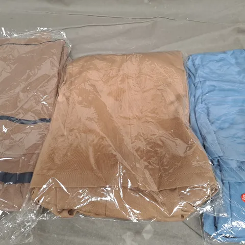 BOX OF APROX 20 ASSORTED ITEMS OF CLOTHING IN MULTIPLE COLOURS AND SIZES - COLLECTION ONLY