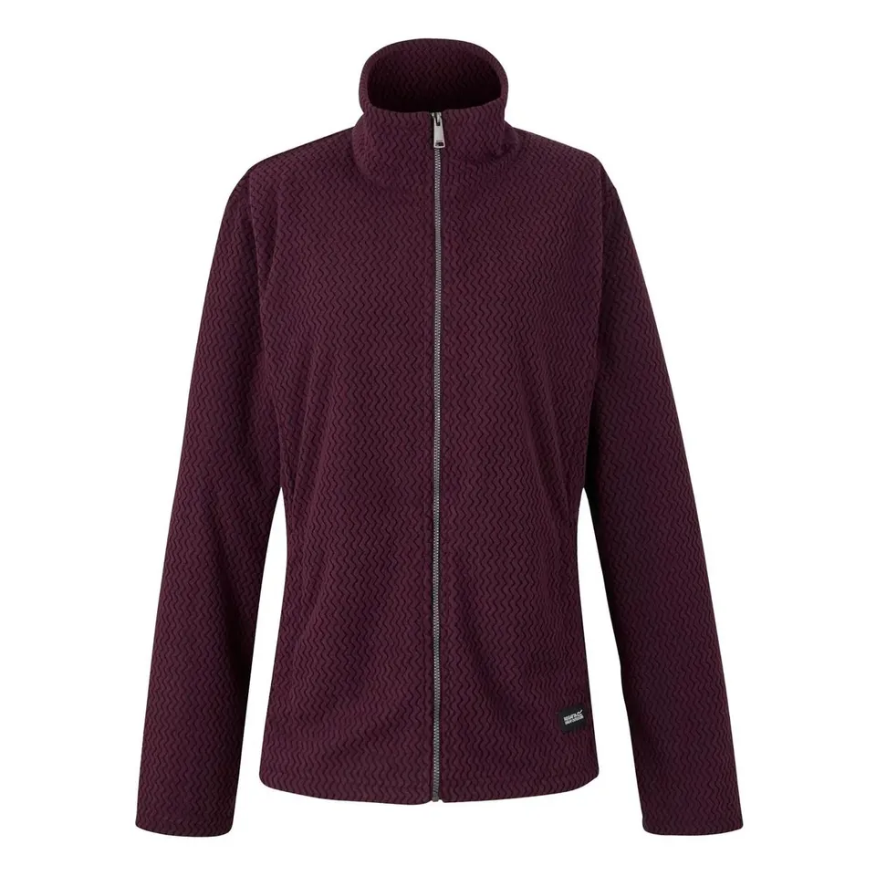 BRAND NEW REGATTA WOMEN'S FULL-ZIP FLEECE HEIDY FIG SIZE 12
