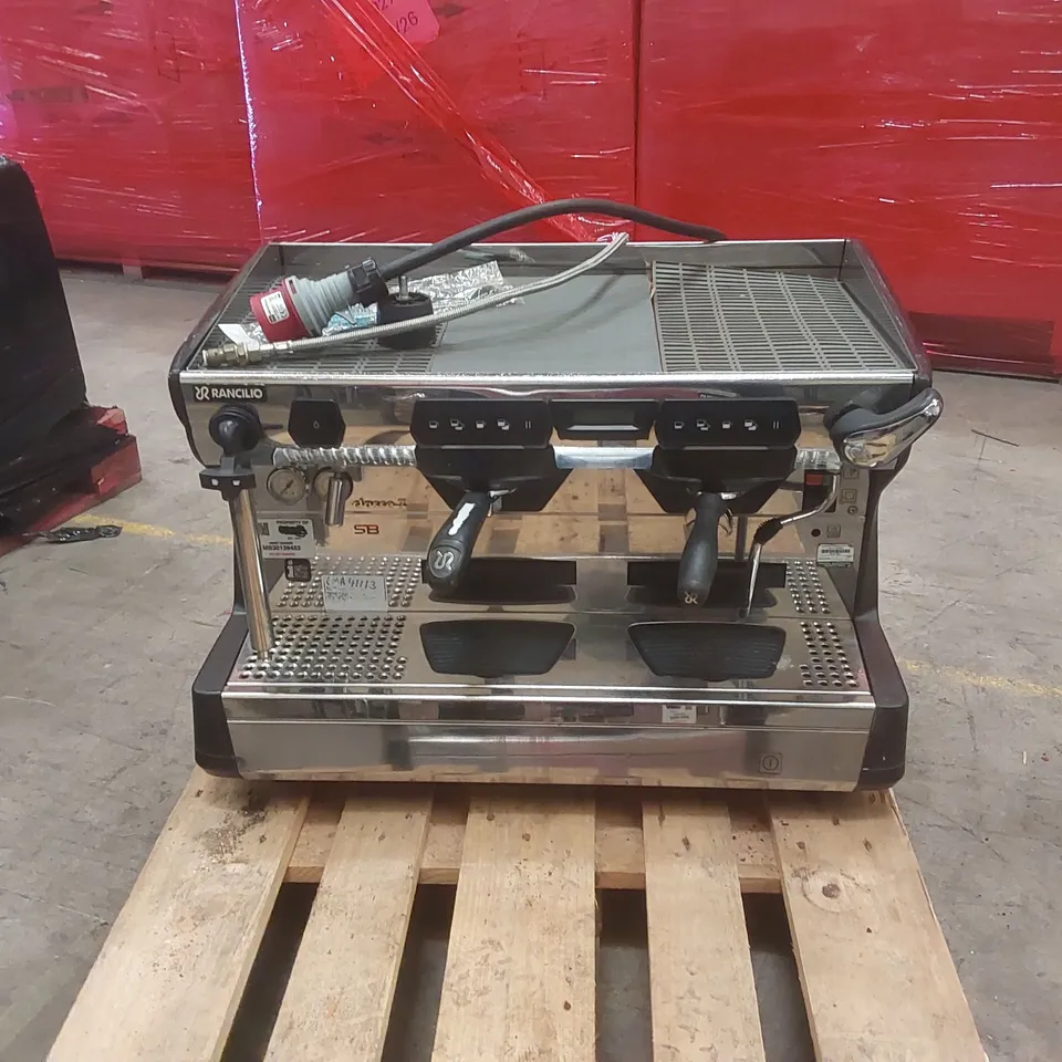 RANCILIO CLASSE 7 2 GROUP COMMERCIAL COFFEE MACHINE WITH ISTEAM