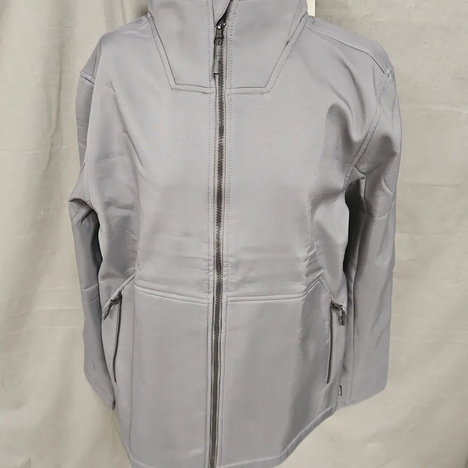BLEND SORENSEN WATER REPELLENT JACKET IN IRON GATE SIZE L