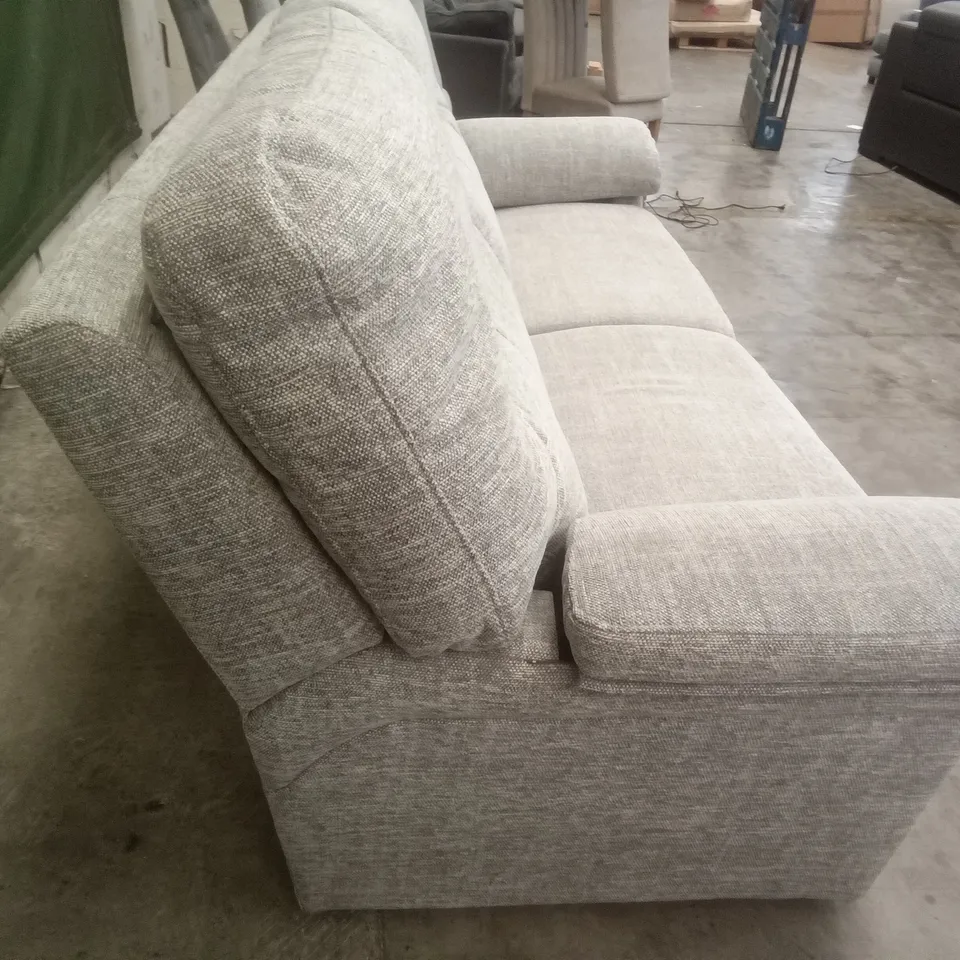 DESIGNER G PLAN MADE SEATTLE 3 SEATER SOFA - DALI EARTH FABRIC 