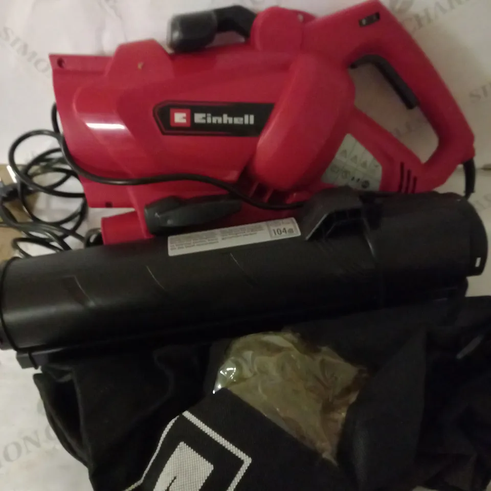 EINHELL GC-EL 3024 E ELECTRIC LEAF BLOWER AND VACUUM